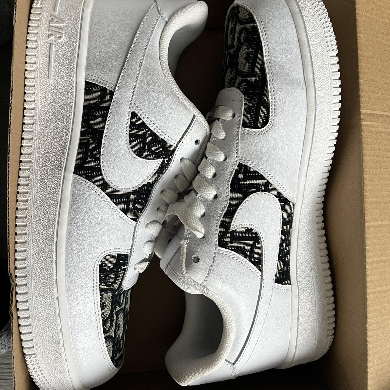 stitched dior x nike air force 1