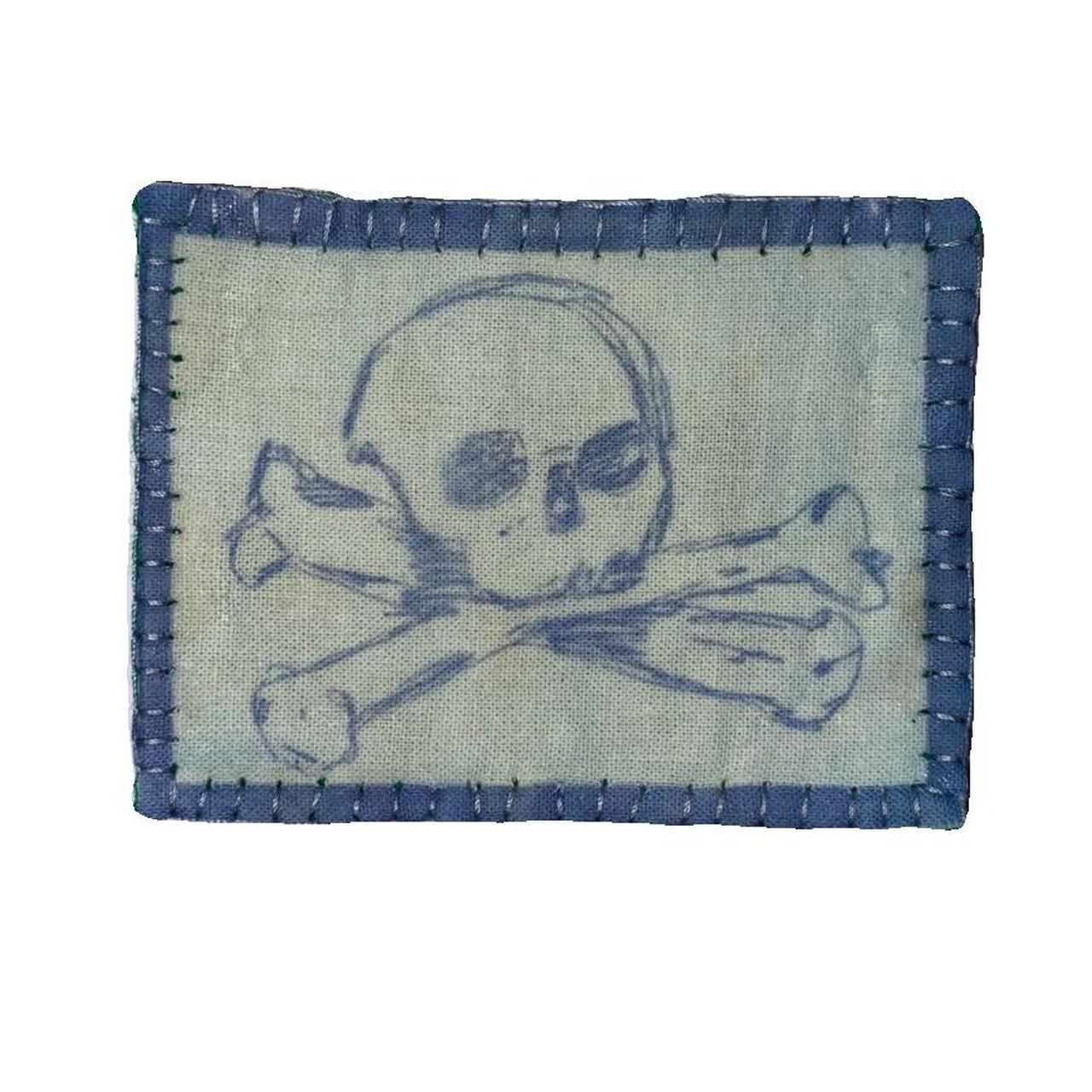 CROSSBONES Patch - about 6.5 cm by 9 cm - - - #patch... - Depop