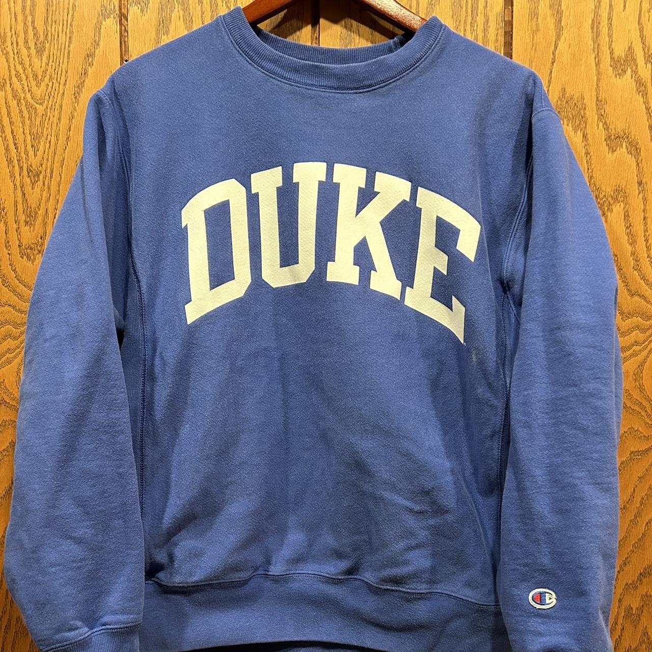 Heavyweight Duke Champion Reverse Weave crewneck... - Depop