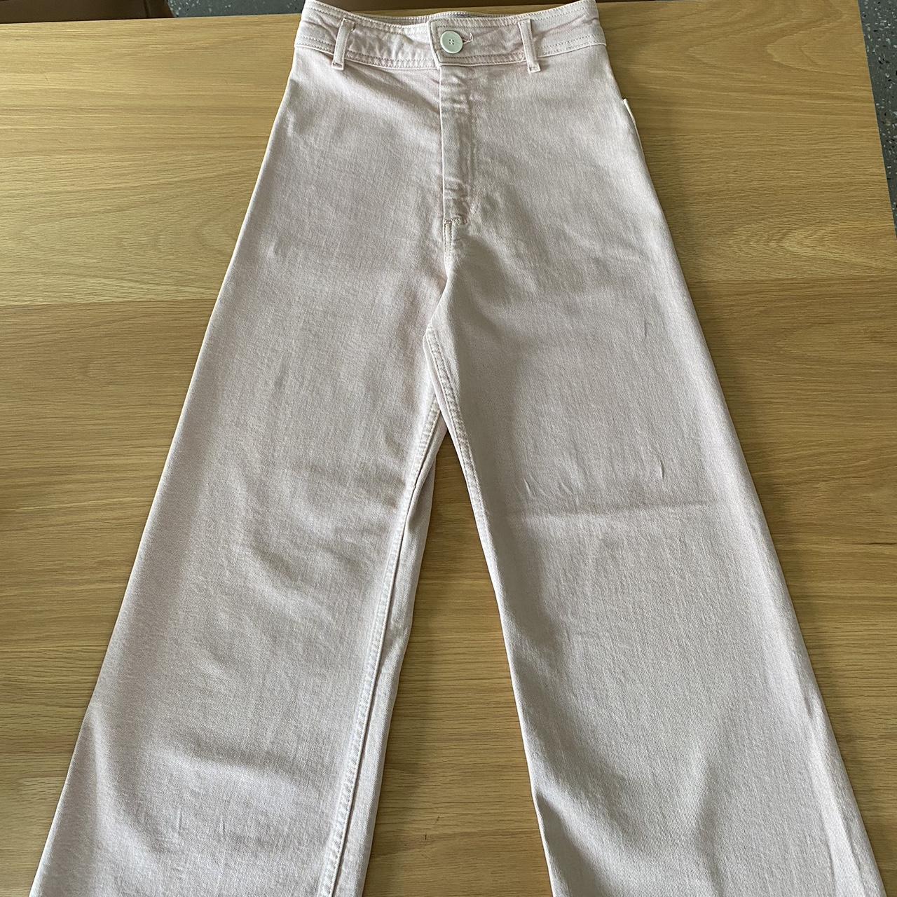 zara marine straight highwaisted jeans in... Depop