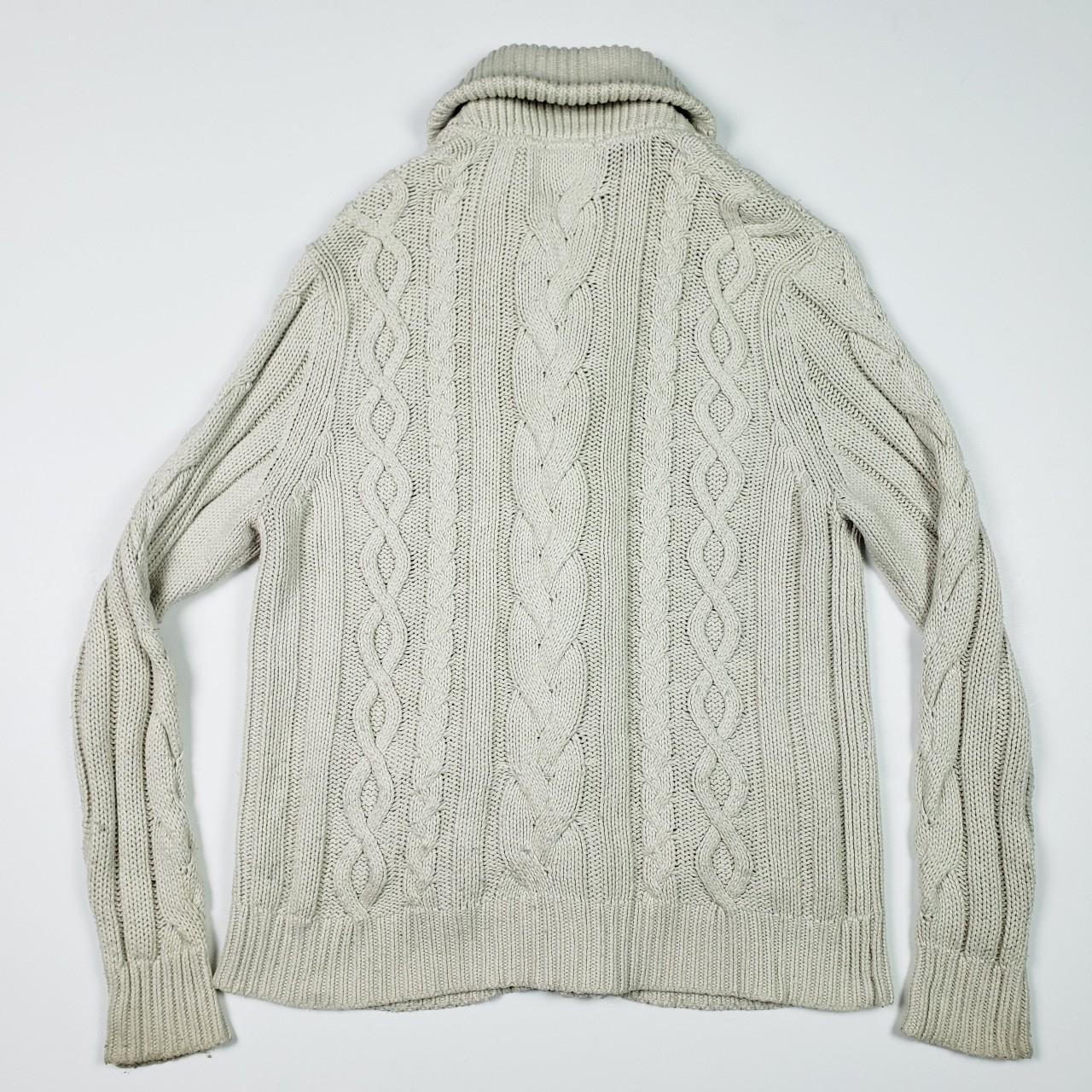 American Eagle Cable Knit Cardigan , Off White /