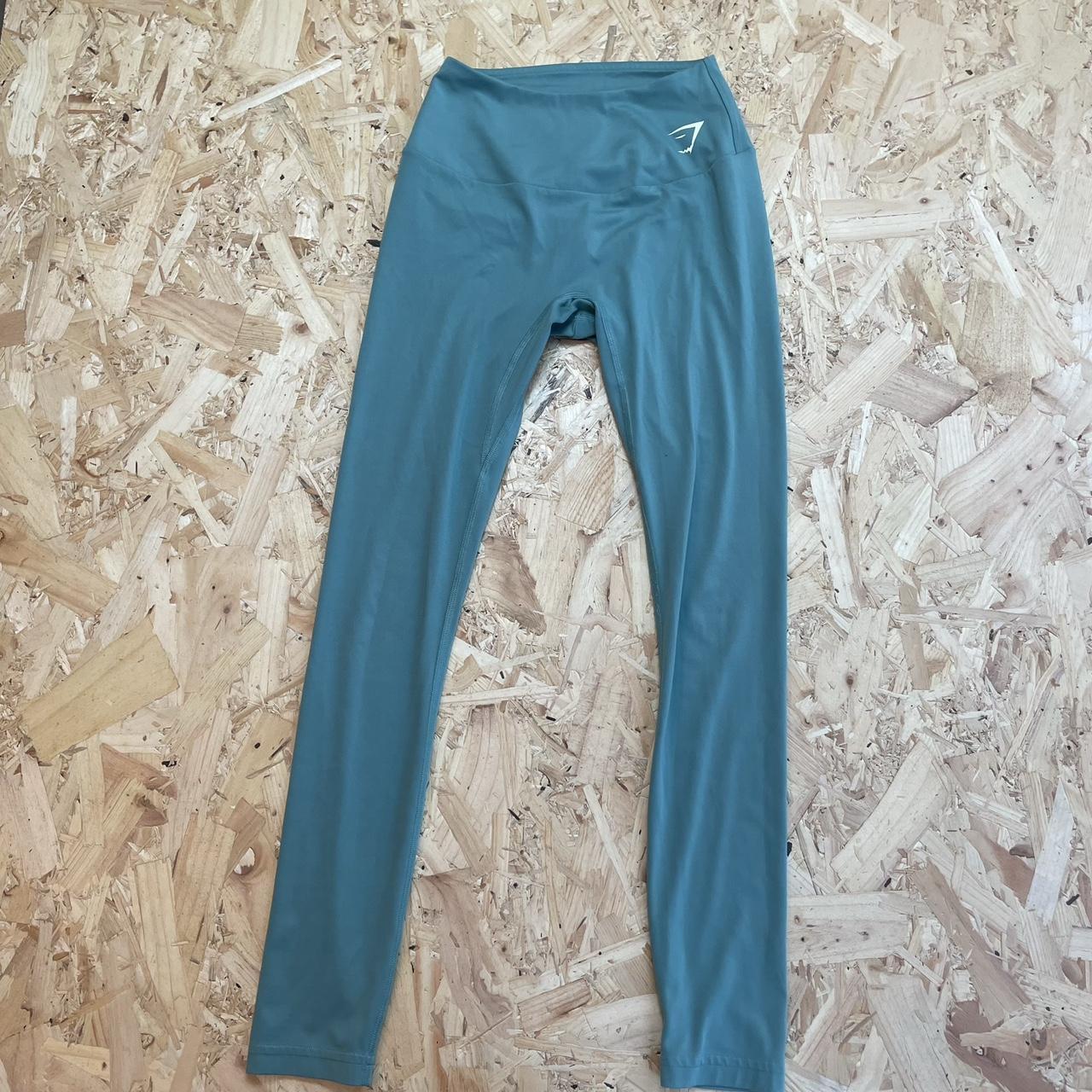 Gymshark leggings size xs. Green/Blue. , No