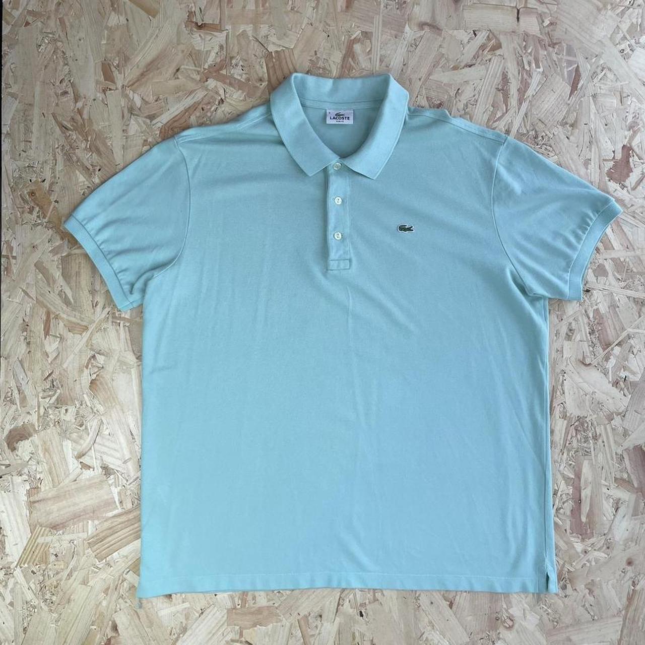 Classic Lacoste Mint Green Polo Shirt size on... - Depop