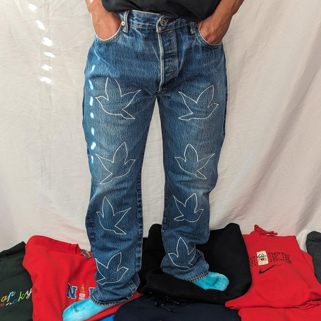 Custom 501 2024 levi jeans