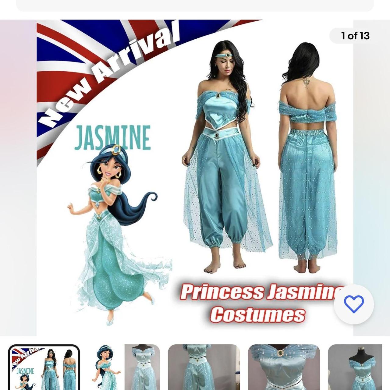 Princess Jasmine Fancy Dress costume size M MFit... Depop