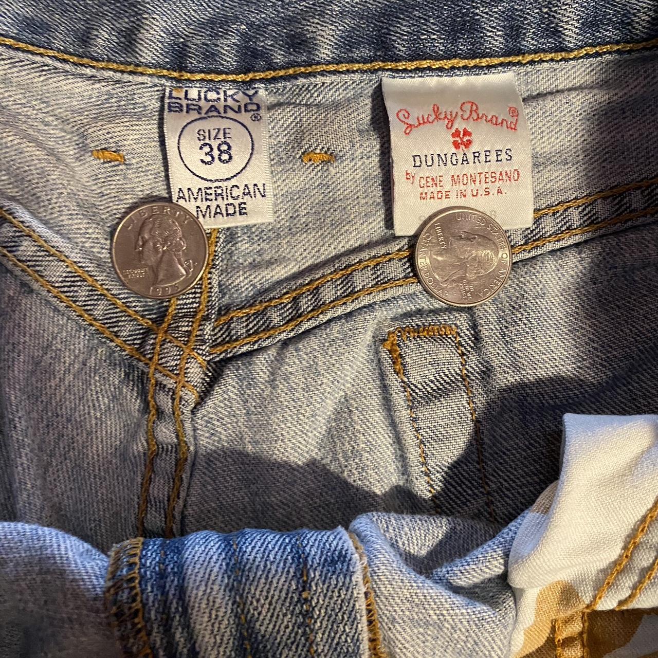 Baggy 90s lucky jeans 🍀 Size 📏38 Send offers - Depop