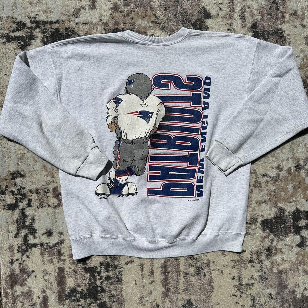 New England Patriots OTS Knit Sweater Brand: - Depop