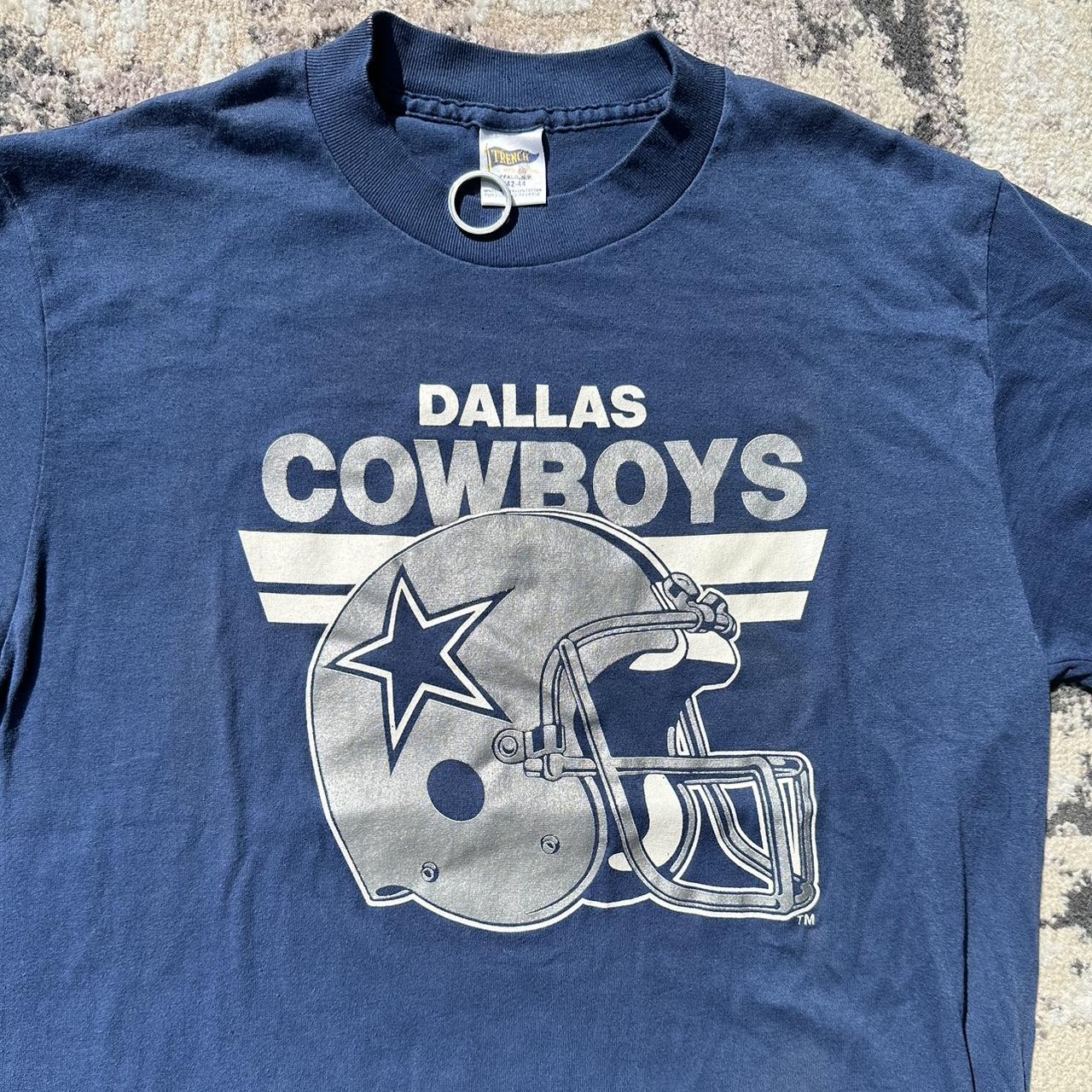 Retro Styled Dallas Cowboys T-Shirt Size: - Depop