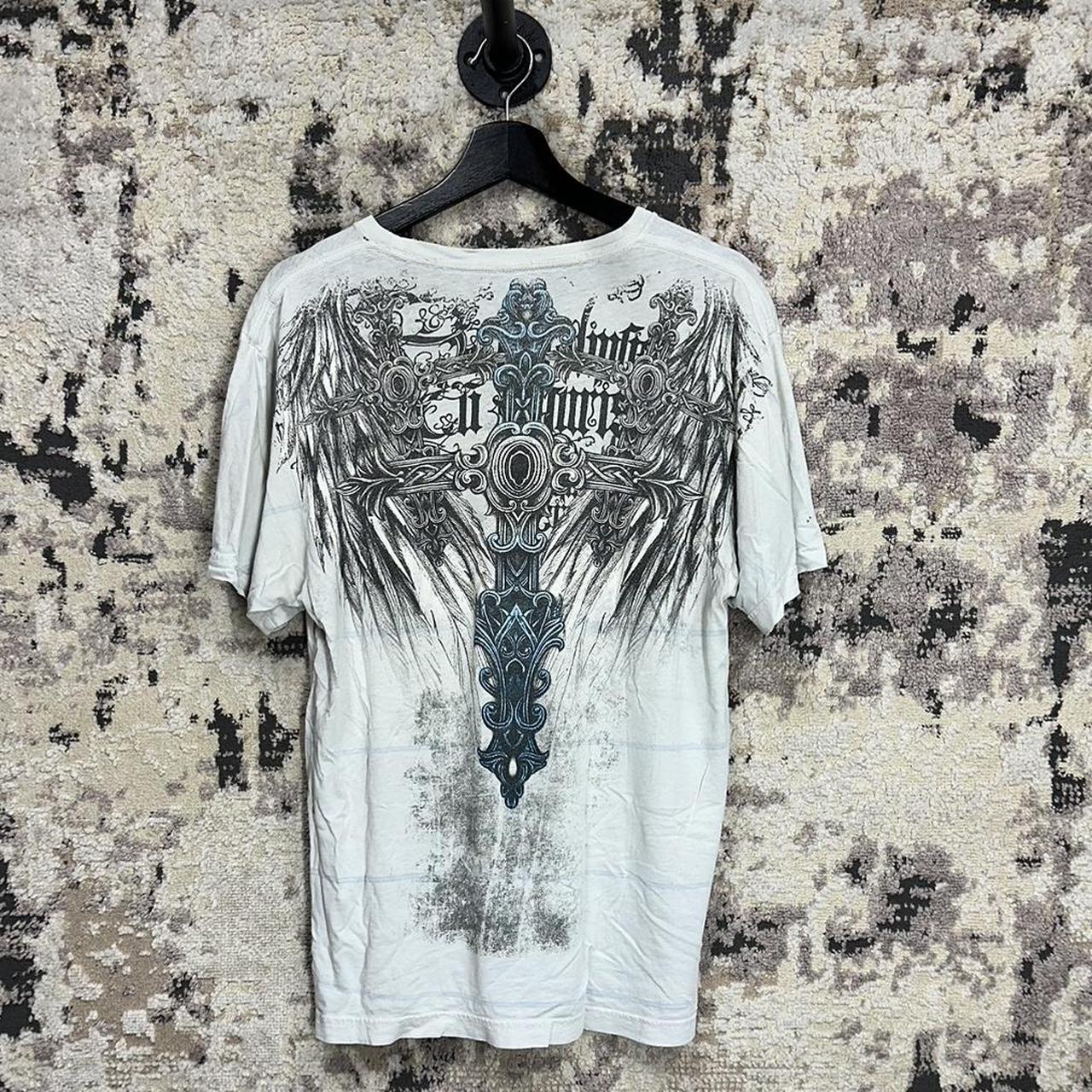 トップス 00s unknown l/s design cross wing grunge トップス 00s unknown l/s design cross wing grunge Cross Wing