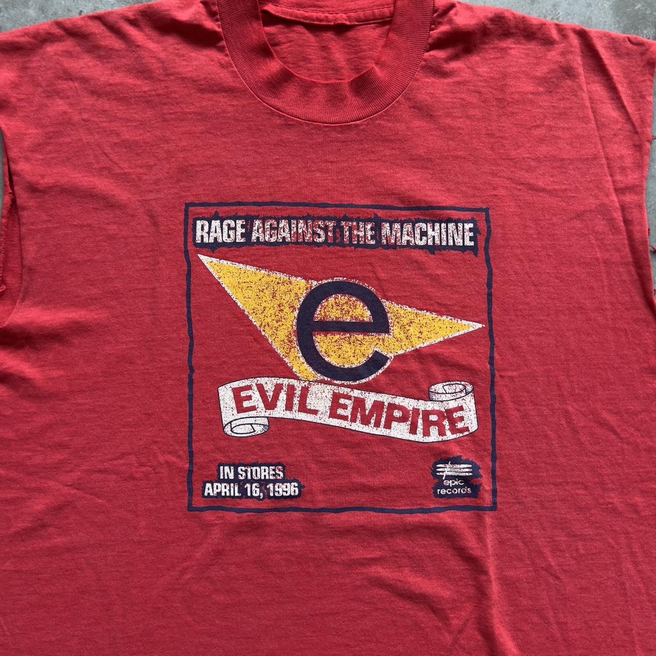 Vintage 1996 Rage Against the Machine Evil Empire T-Shirt