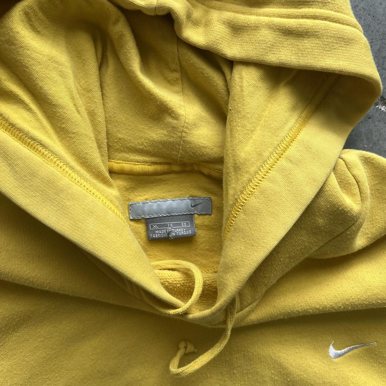 Nike Men's Hoodie - Yellow - XL