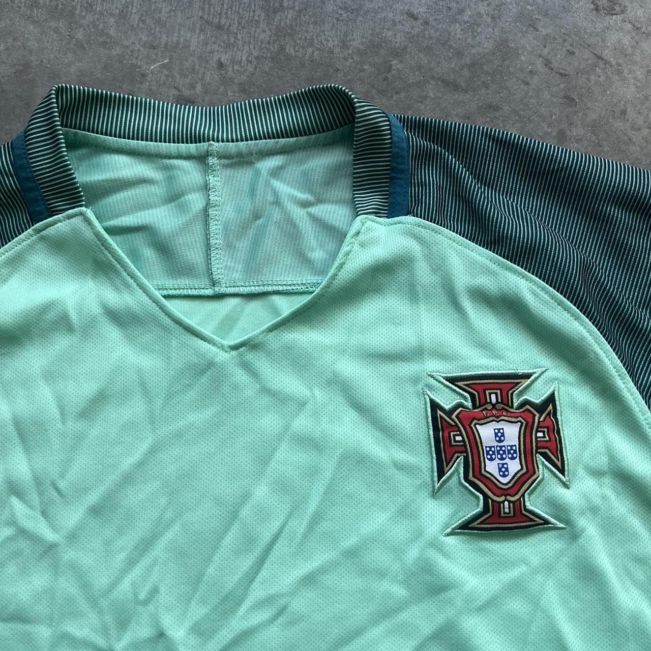 Portugal Soccer Jersey Has staining + signs of... Depop