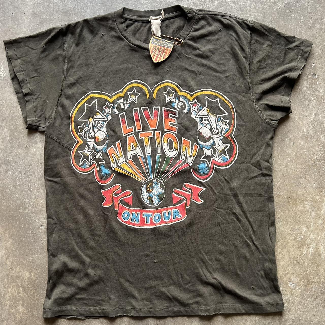 Madeworn Live outlet Nation On Tour Shirt