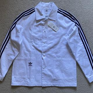 Noah x Adidas Painter Jacket Chore Coat Size... - Depop