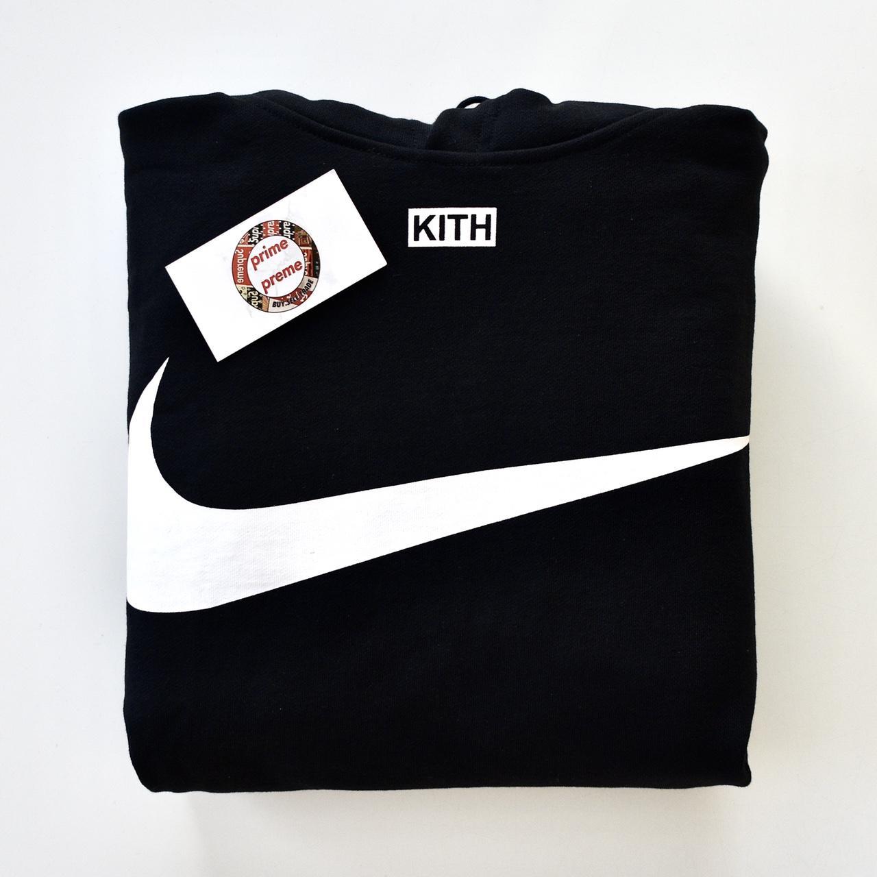 Nike KITH Swoosh Hoodie Clean Piece Hard to. Depop