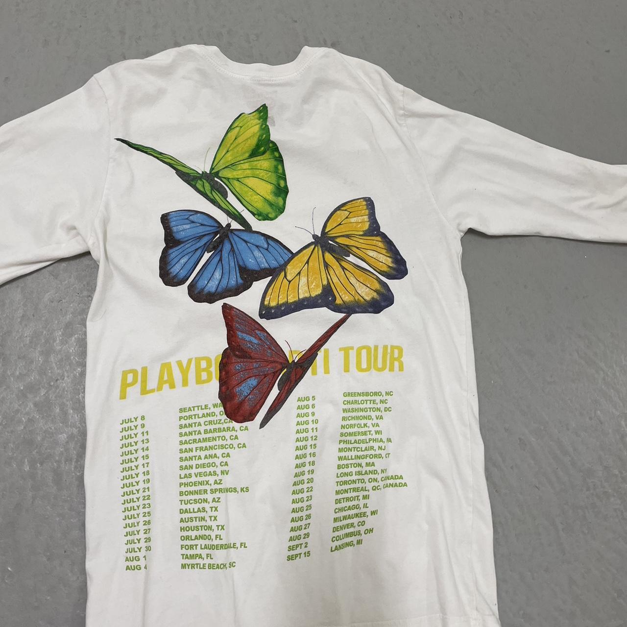 PLAYBOI CARTI BUTTERFLY 2024 TOUR MERCH