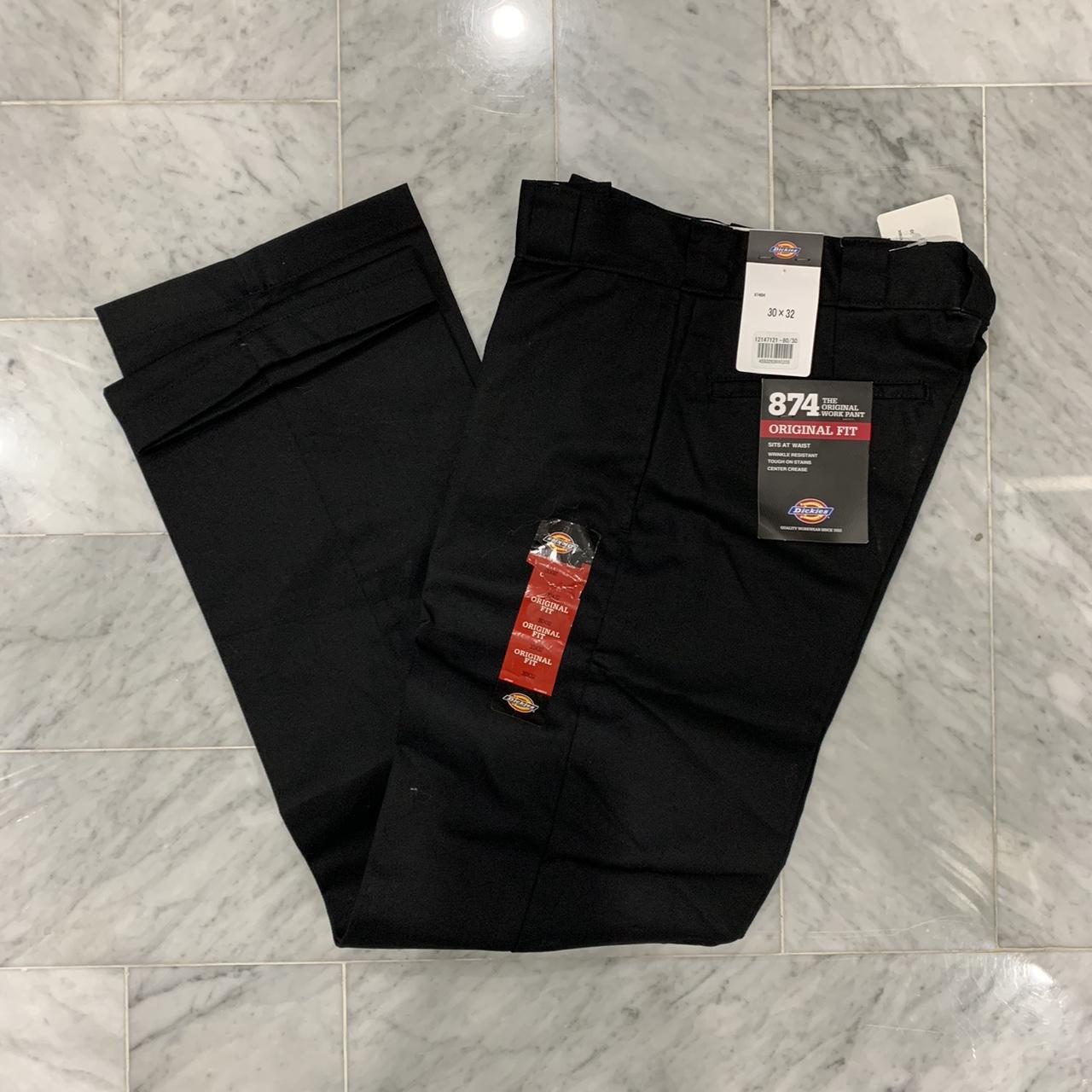 Dickies Black Pants 874 30 x 32 #cargo #dickies #874... - Depop