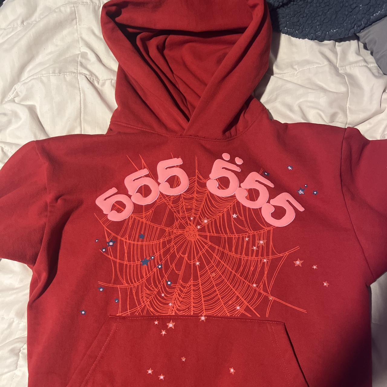 Red spider worldwide hoodie Nice comfortable fit... - Depop