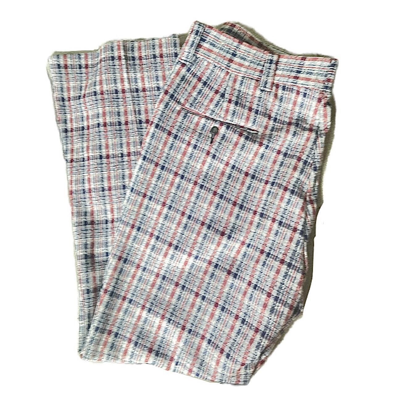 Vintage Tweed Slacks Golf Pants flat Depop