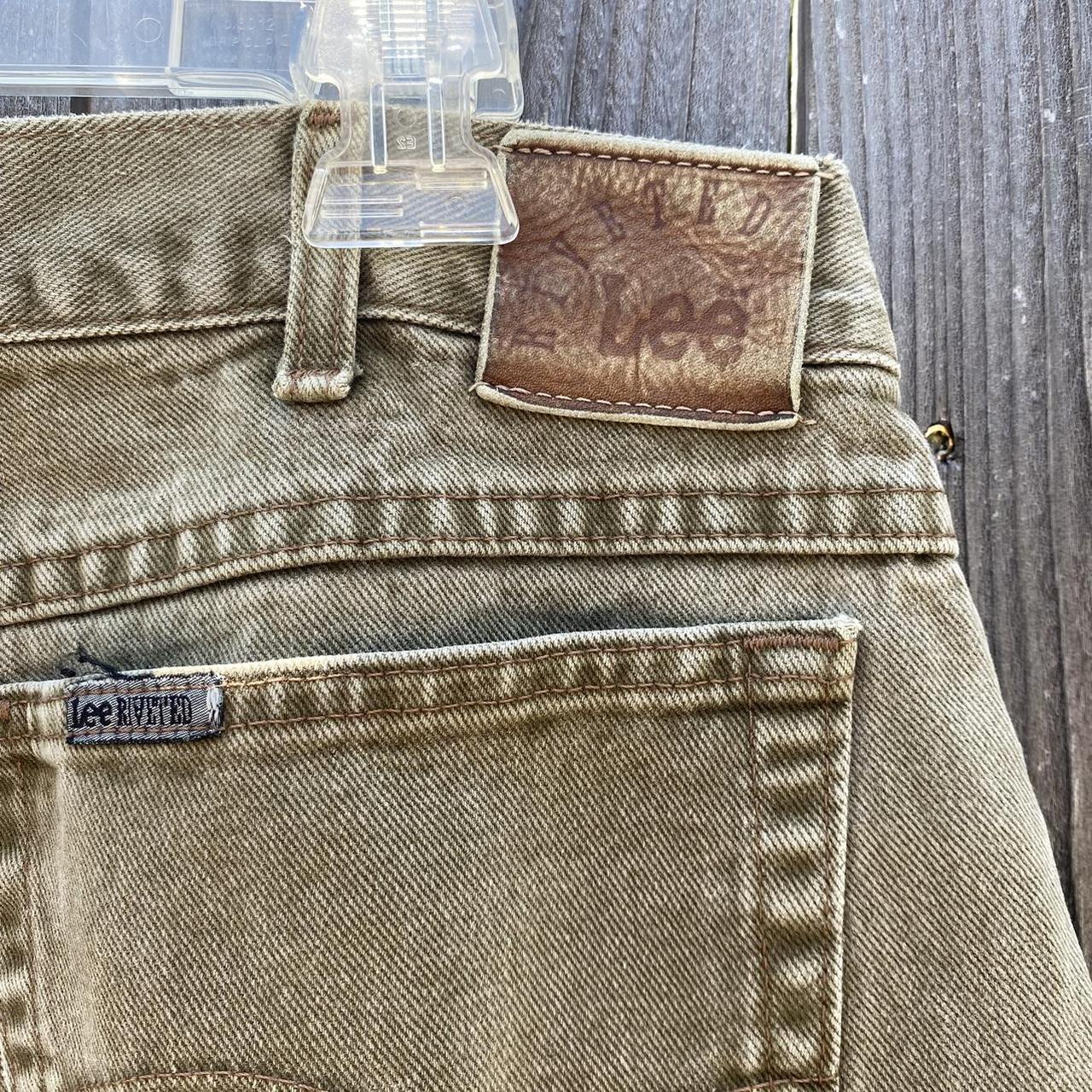 Lee Men's Khaki and Brown Jeans | Depop