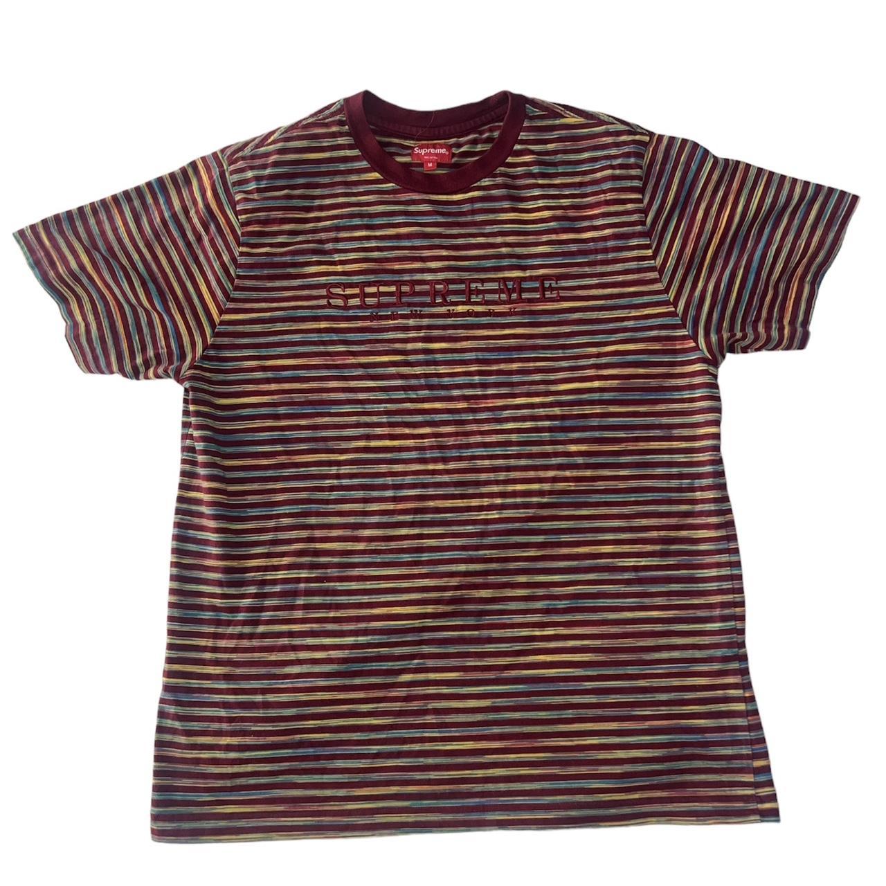 Supreme static stripe tee online