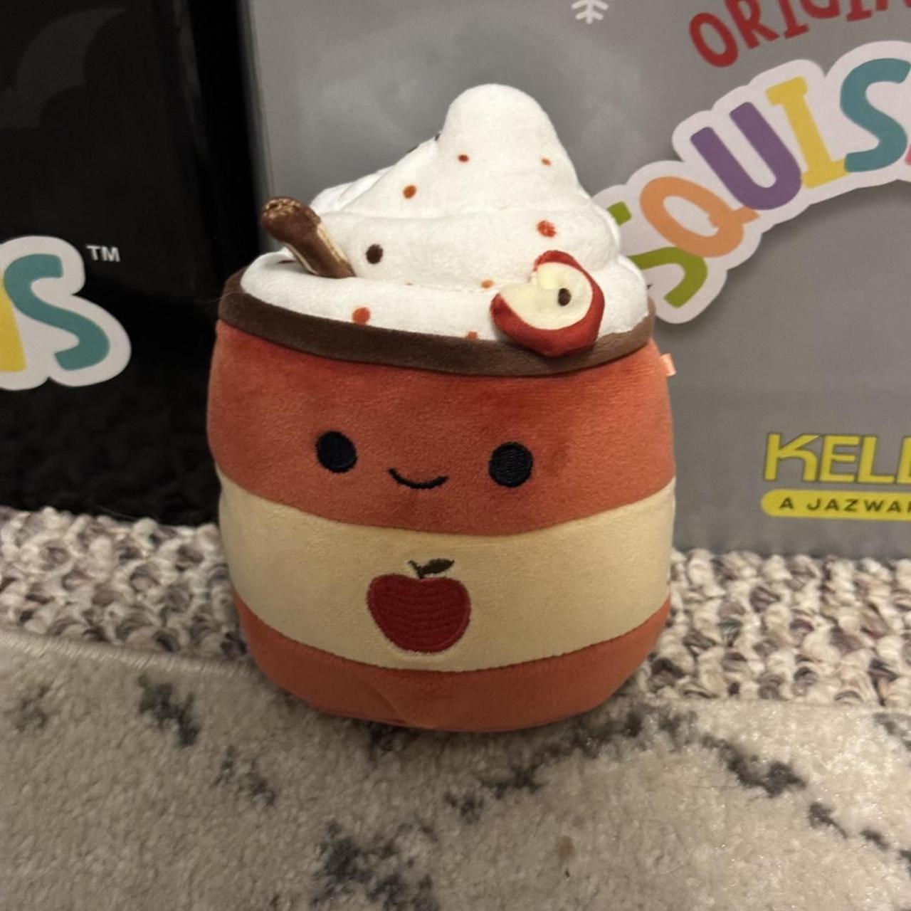 5” Pumpkin Spice Latte Squishmallow - Depop