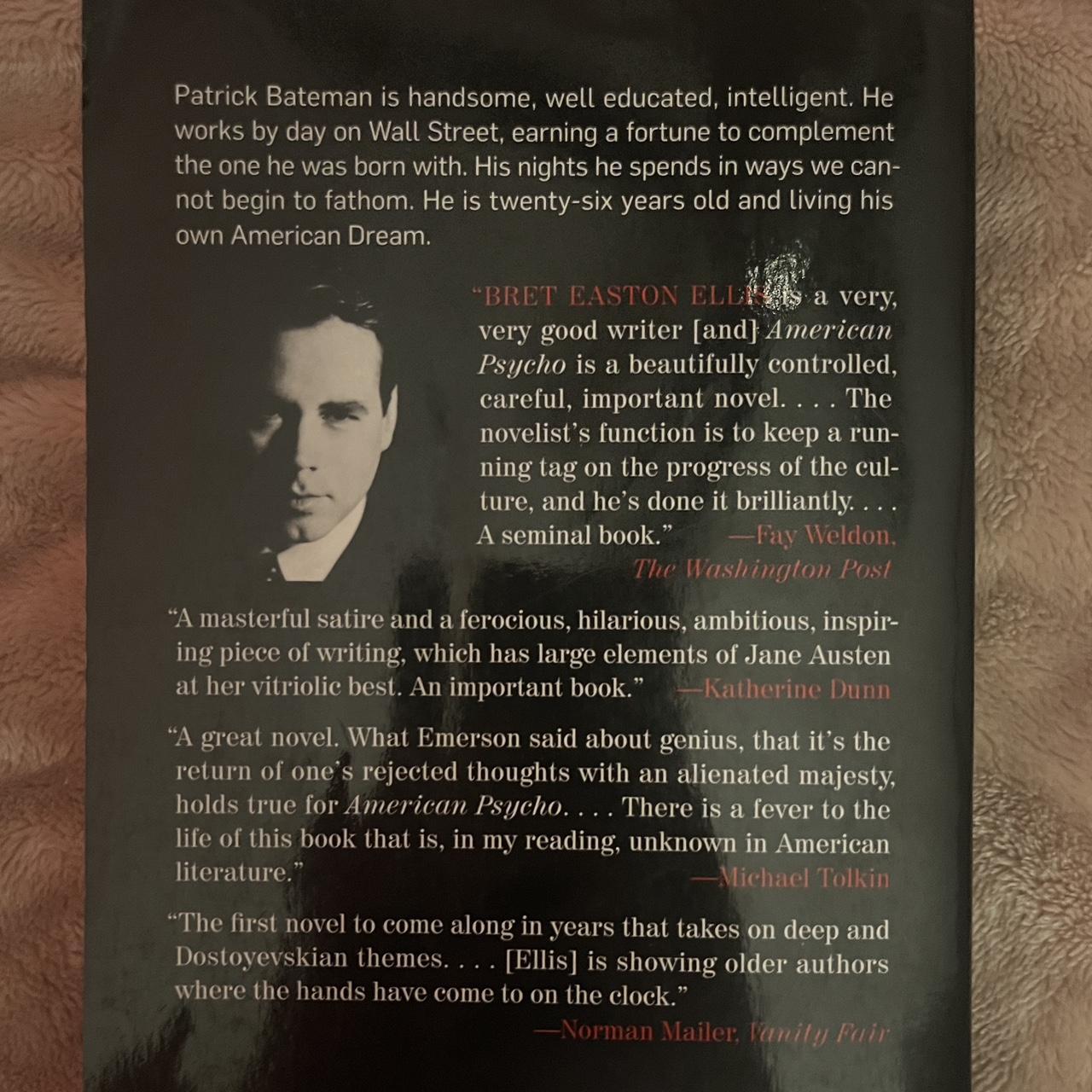 American Psycho by Bret Easton Ellis - Depop