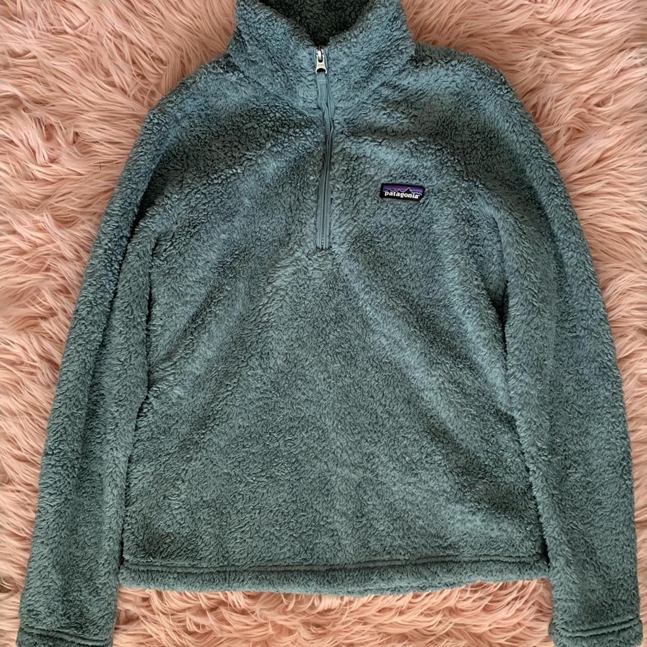 Patagonia quarter zip - really soft and fluffy -... - Depop