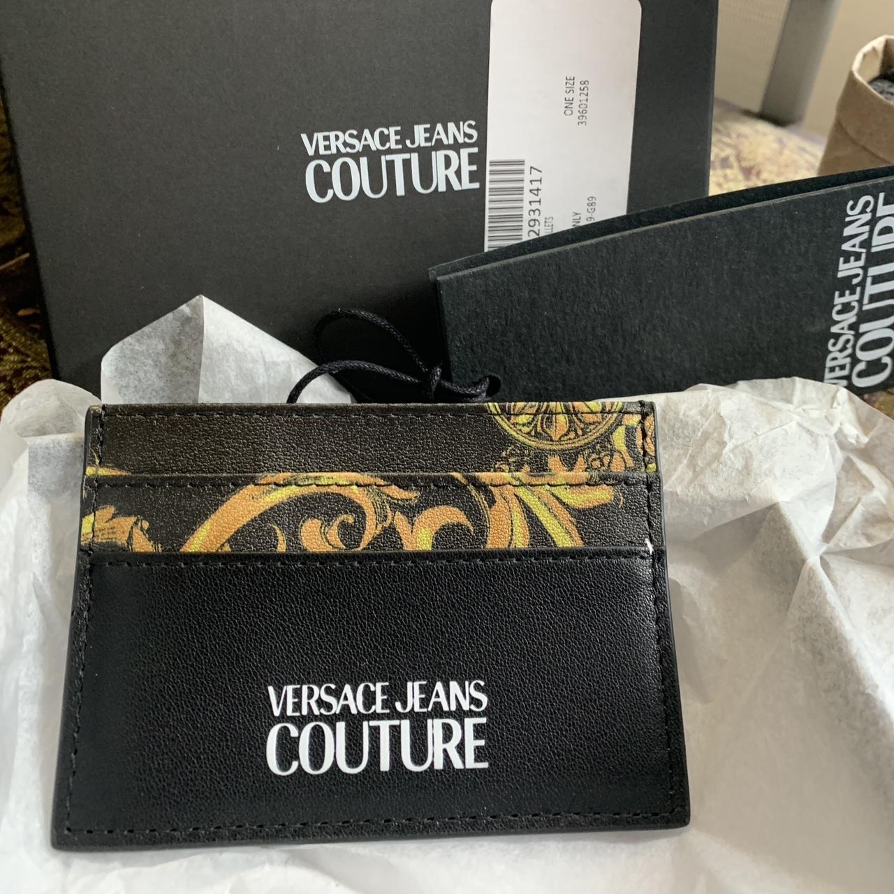 [Brand New] AUTHENTIC Versace Card Case Grey store