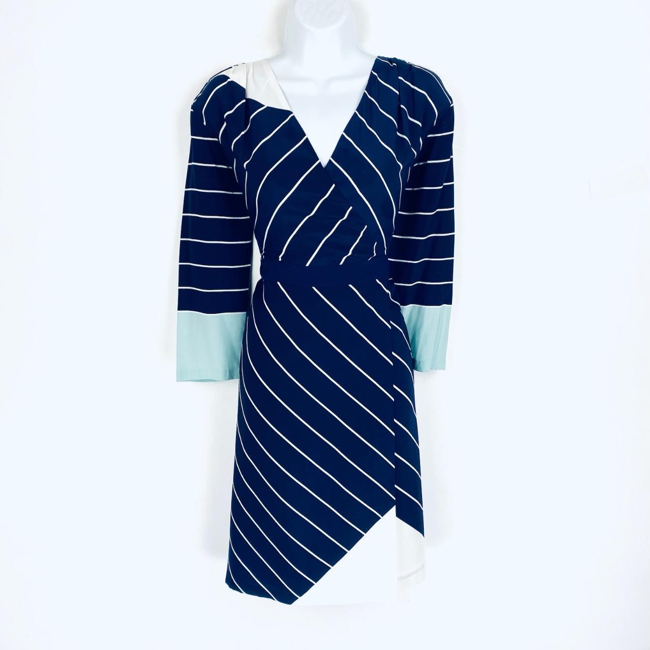 Jaeger striped dress best sale