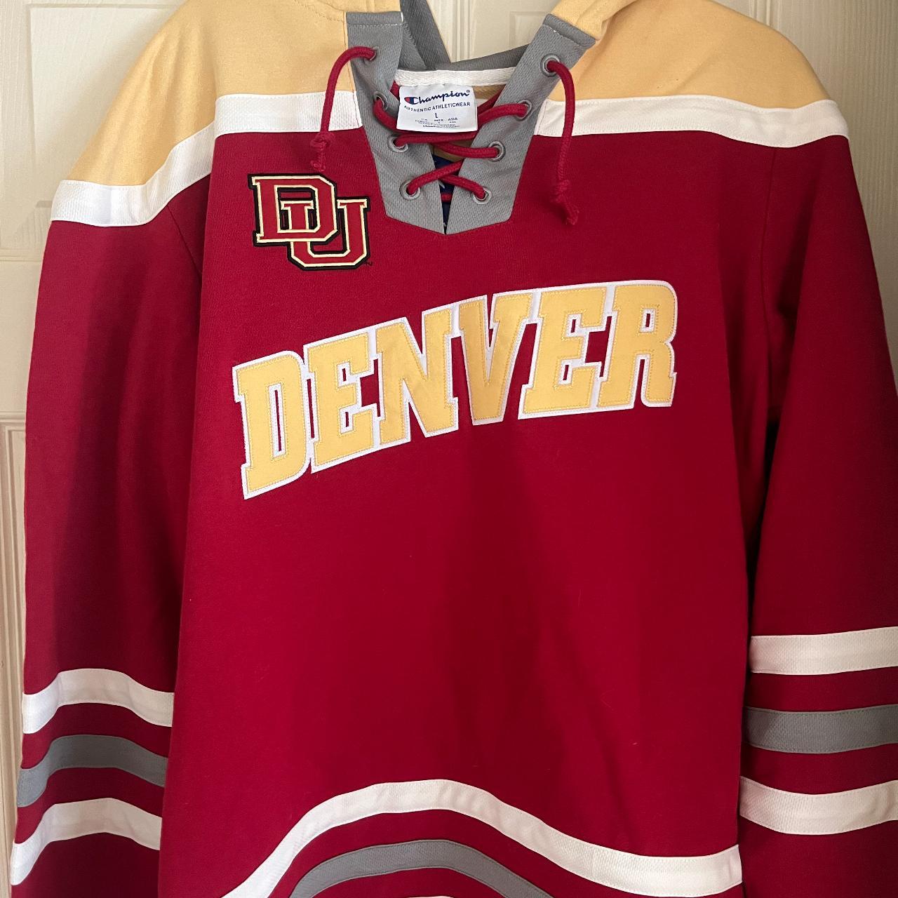 Brand New University of Denver Hockey Jersey Champion - Depop