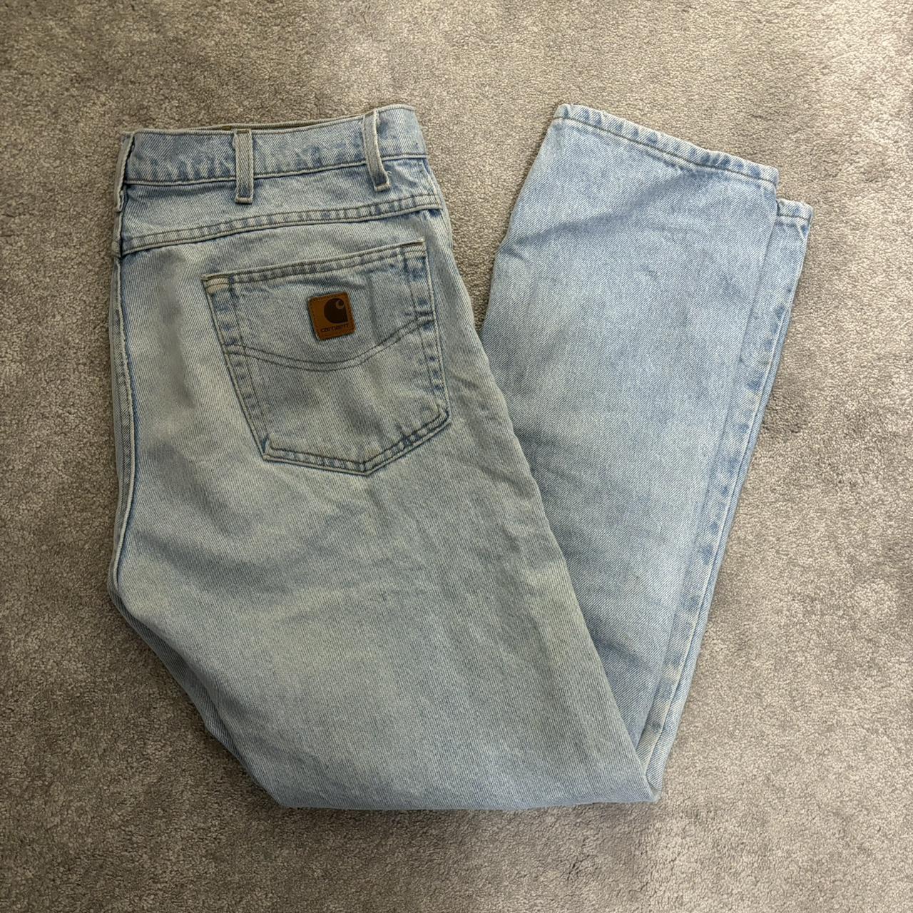 carhartts 35x30 #carhartt #jeans - Depop