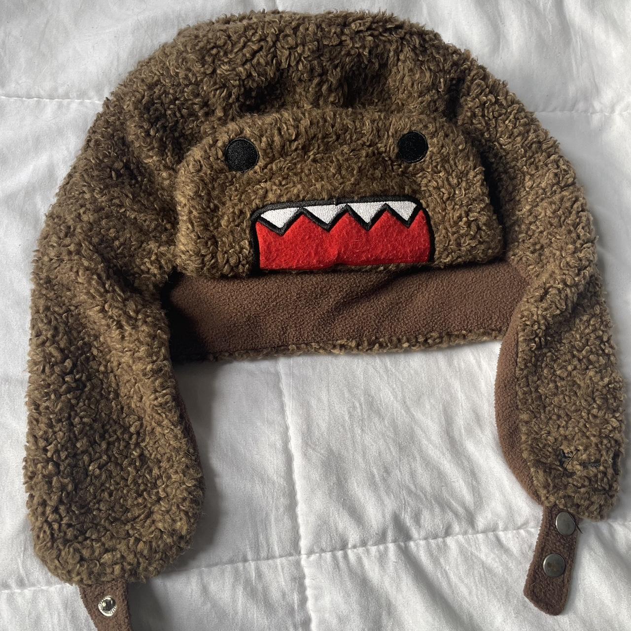 Domo beanie ( ‿ ) so cute and warm, but... - Depop