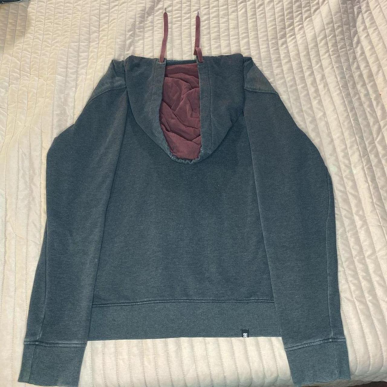 DC zip up hoodie Super sick Not sure if I want to... - Depop