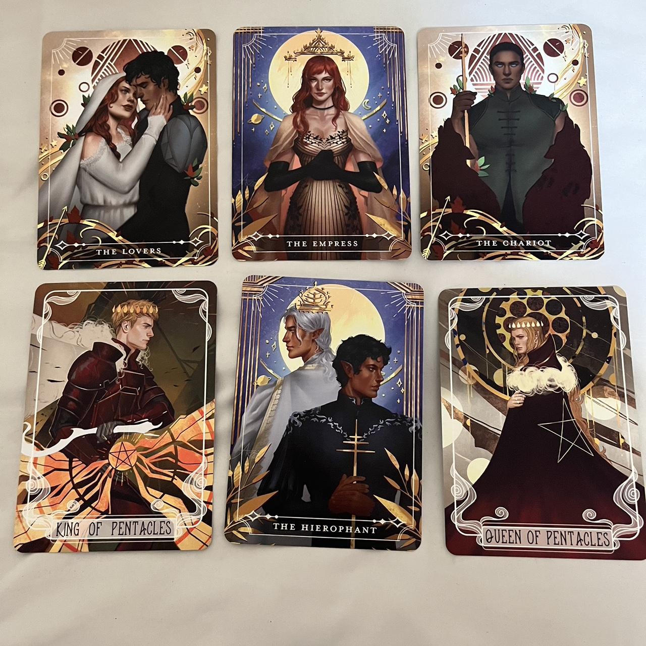 Fairyloot An Ember in the Ashes Tarot Cards good