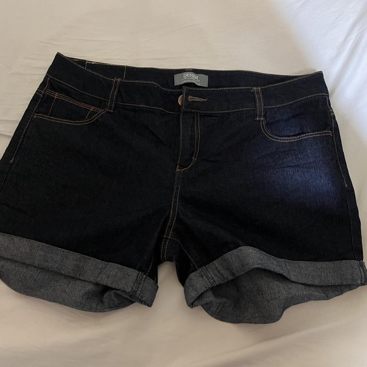 Dorothy Perkins Denim Shorts Size UK 14