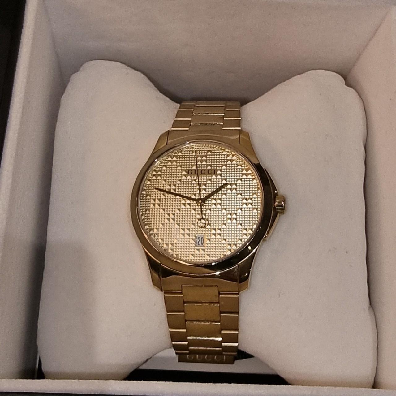 Gucci watch clearance rose gold