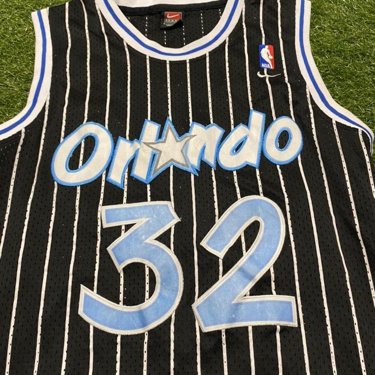 Mens Vintage Nike Shaq Orlando Magic #32 Jersey Size... - Depop