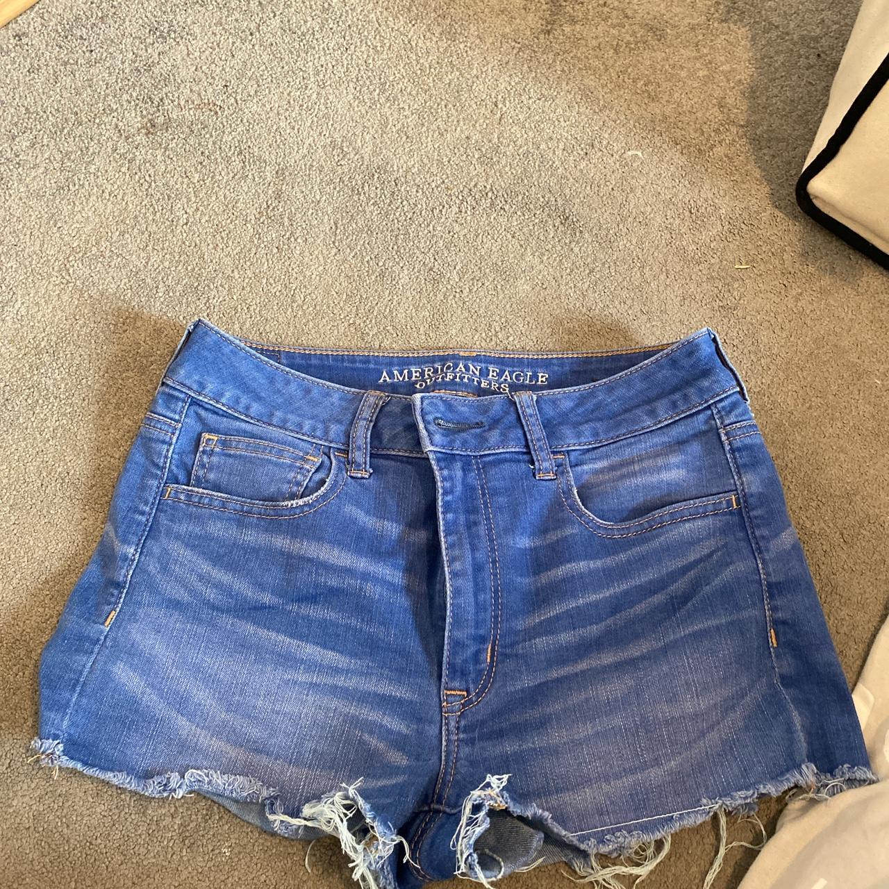 American eagle U.K. 12 denim shorts. Hardly worn... Depop
