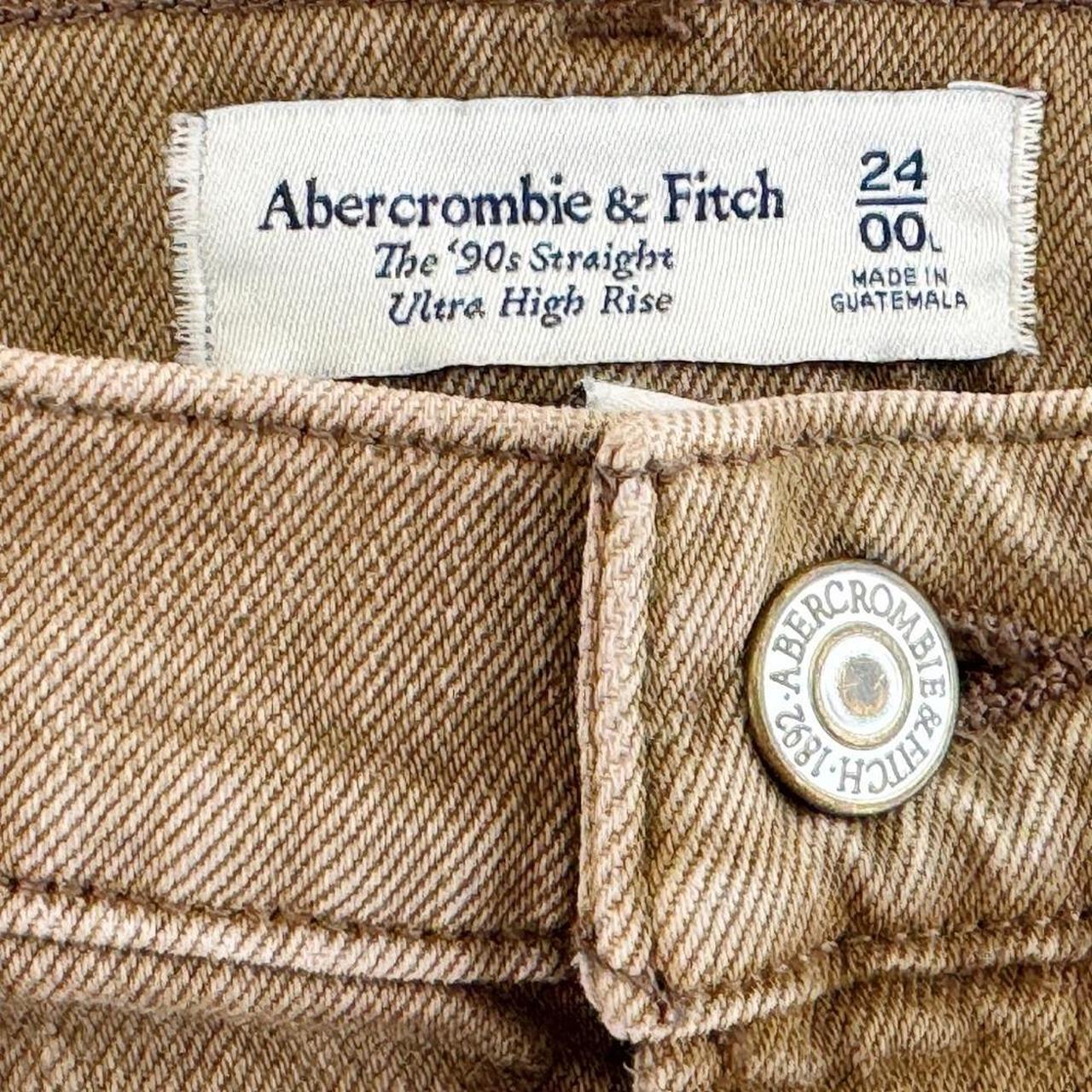 Abercrombie & Fitch Women's Jeans - Tan - 24 – Ab… - image 3