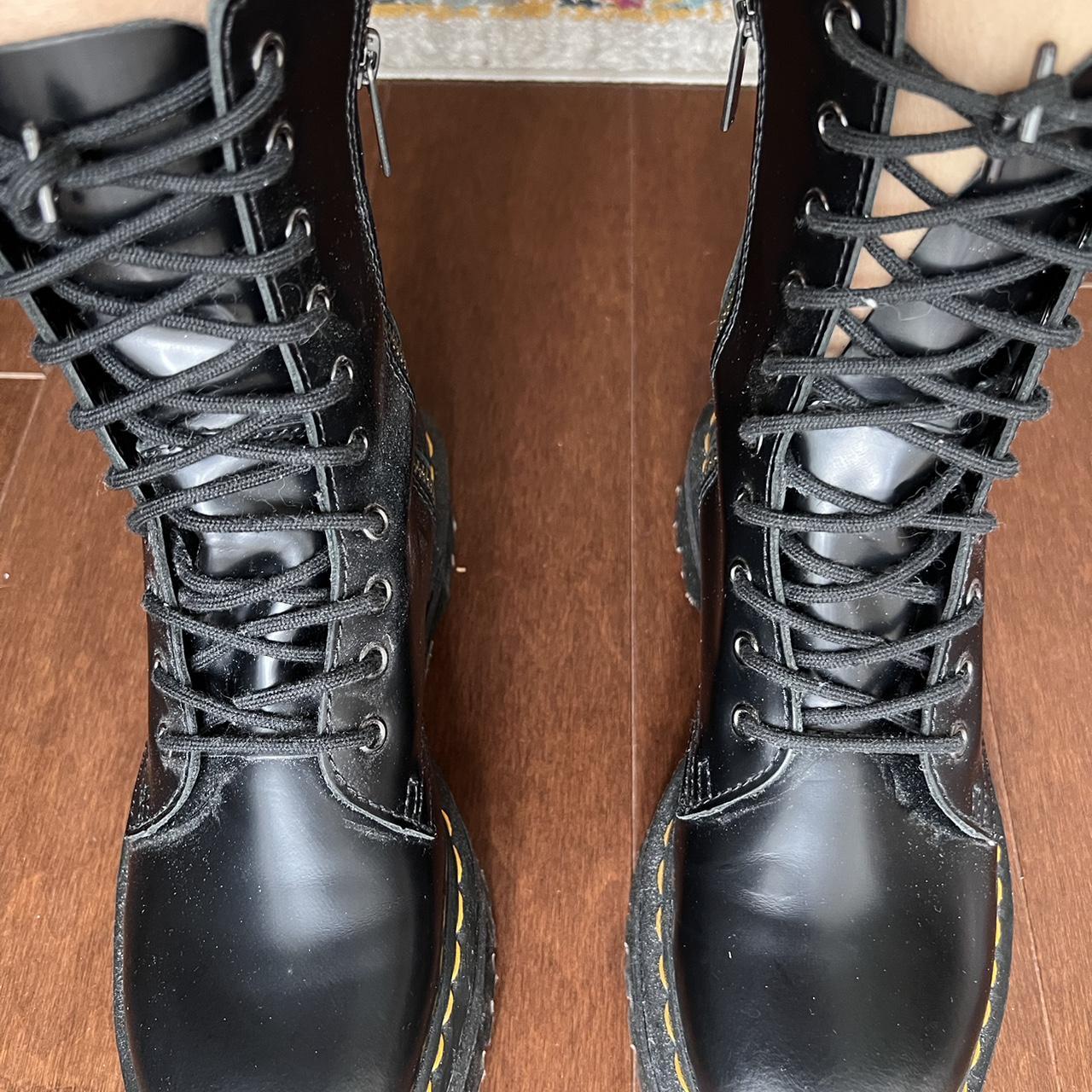 Dr Marten Jadon High black size 8 women 7 men Black... - Depop