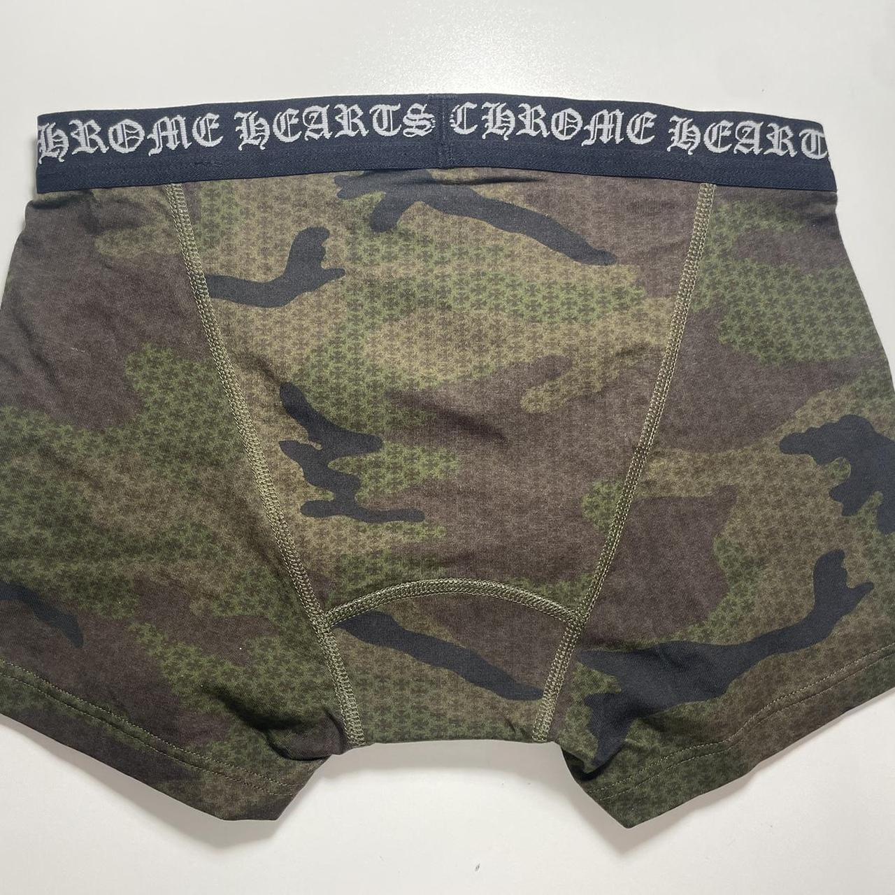 Camouflage Chrome Hearts boxer shorts 🎲I have size... - Depop