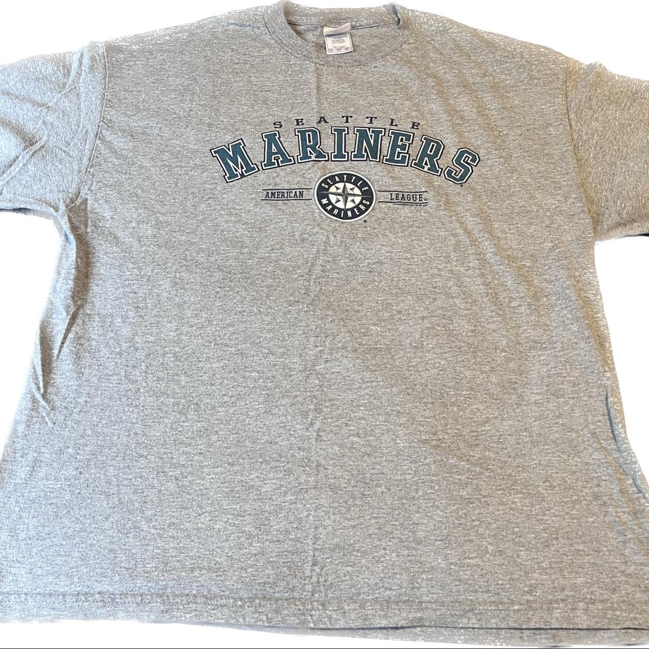 RARE Mariners Cooperstown Collection T-Shirt by - Depop