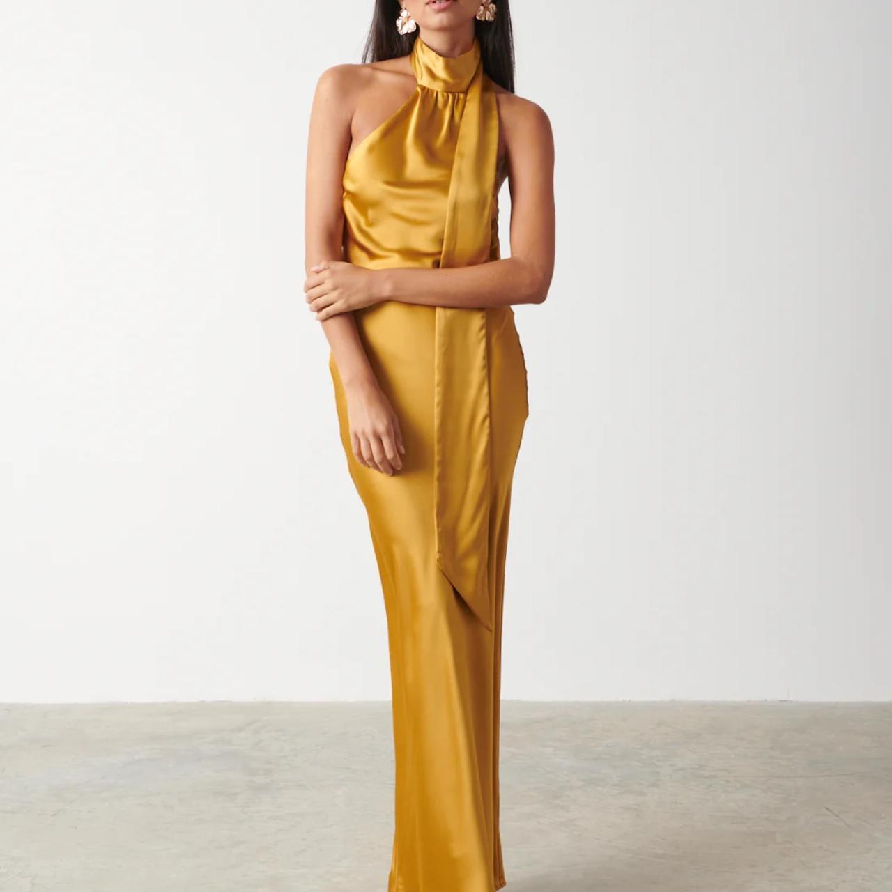 Pretty lavish gold on sale dress