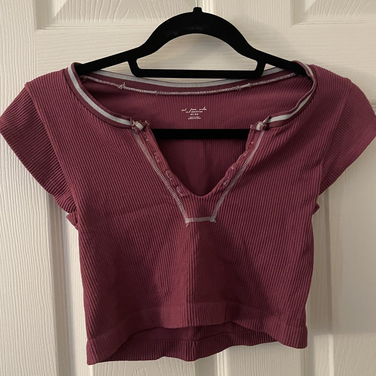 urban outfitters go for gold top! -pink/magenta... - Depop