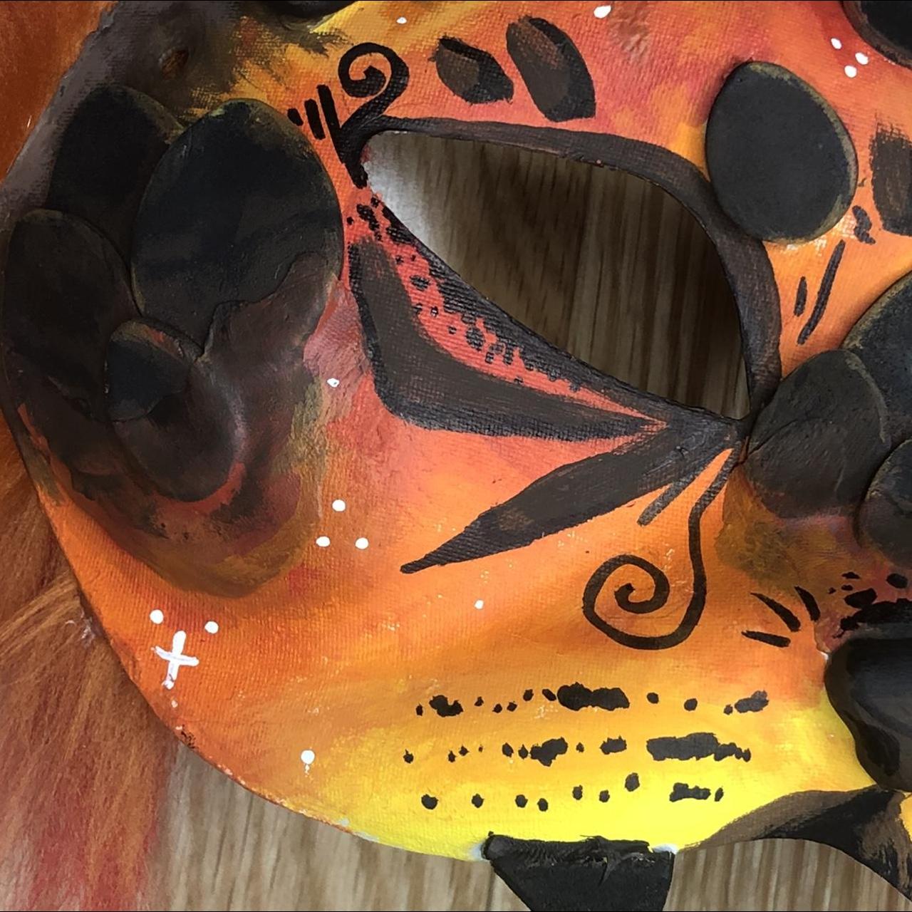 Red and Orange Face-masks (2)