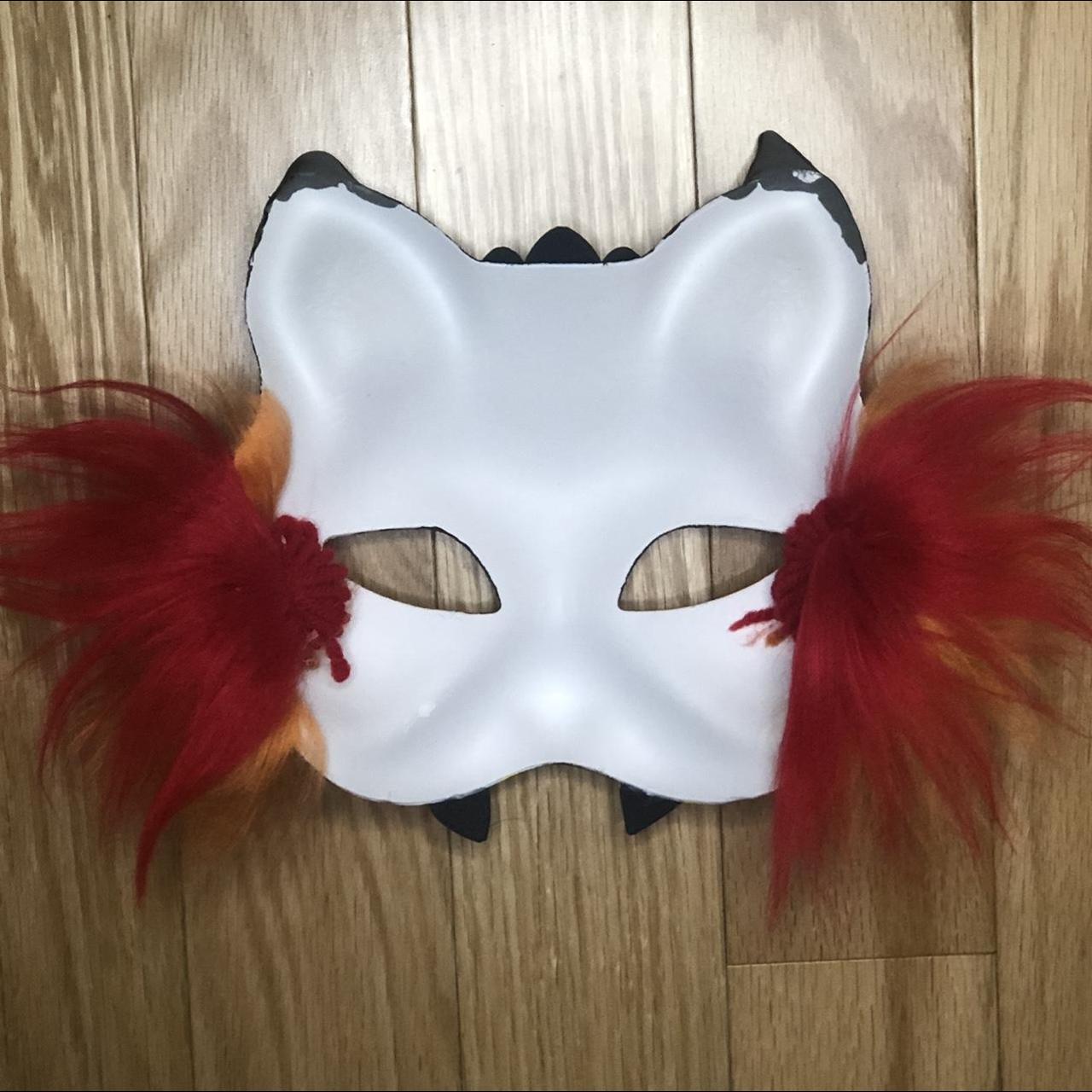 Red and Orange Face-masks (4)
