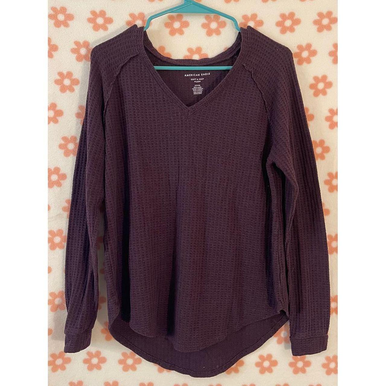 American Eagle Soft Sexy Plush Knit Sweater Womens. Depop