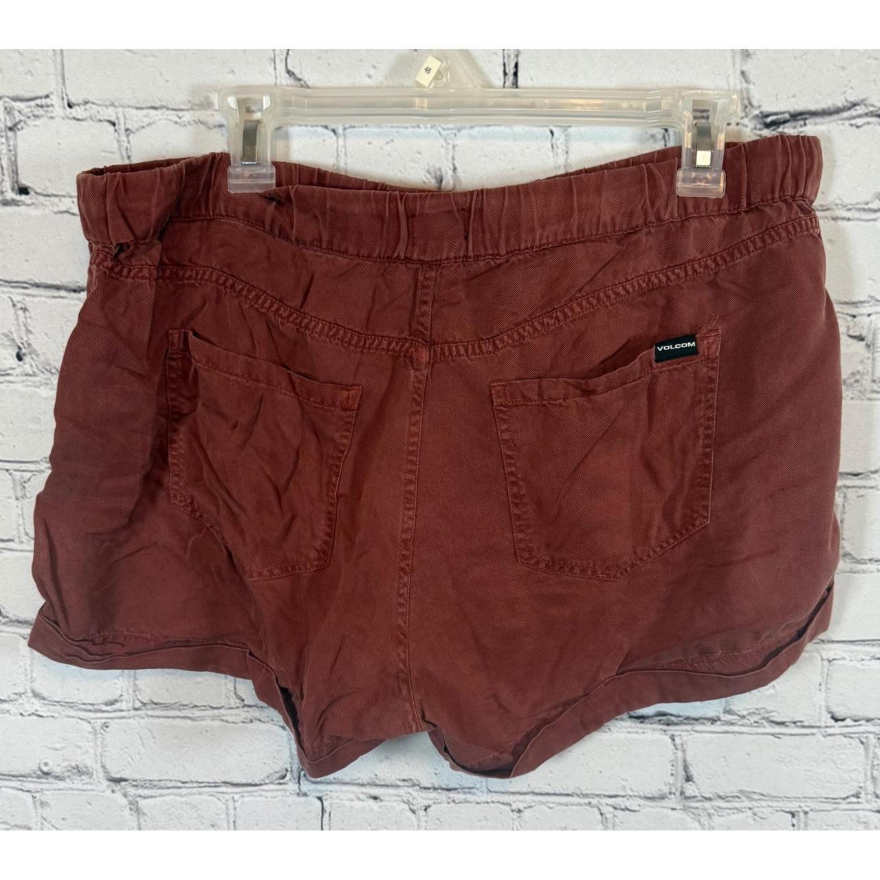 Volcom Women's Shorts - Red - 12 – Volcom Shorts … - image 2