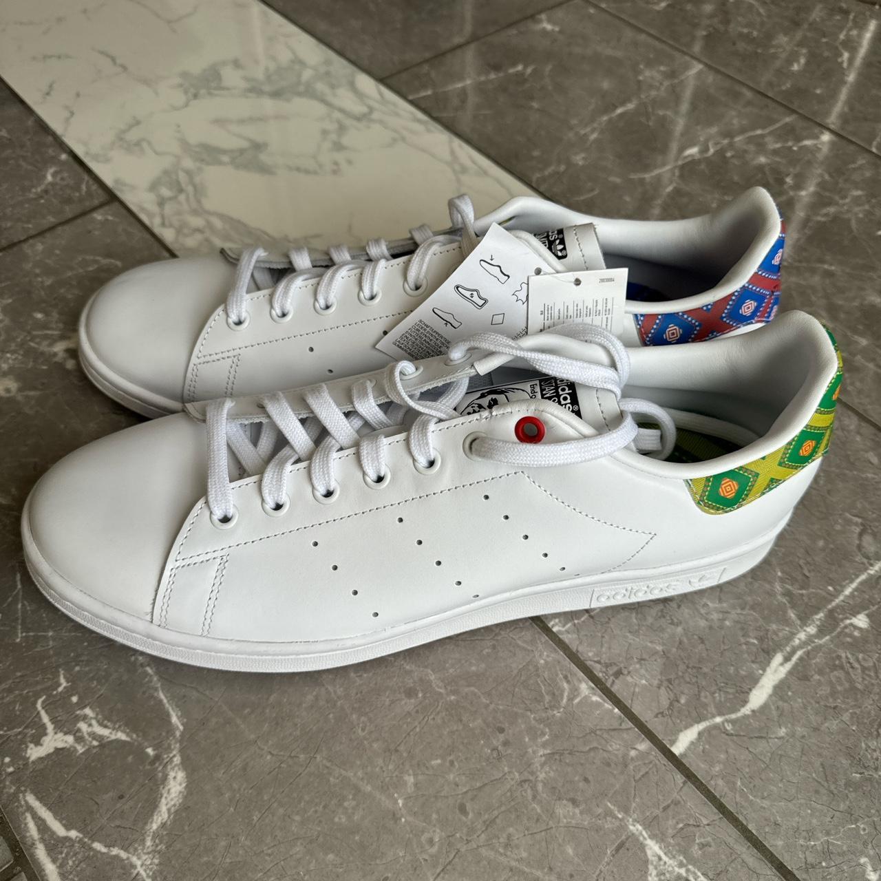 Rare Adidas Stan Smith White Aztec New no box